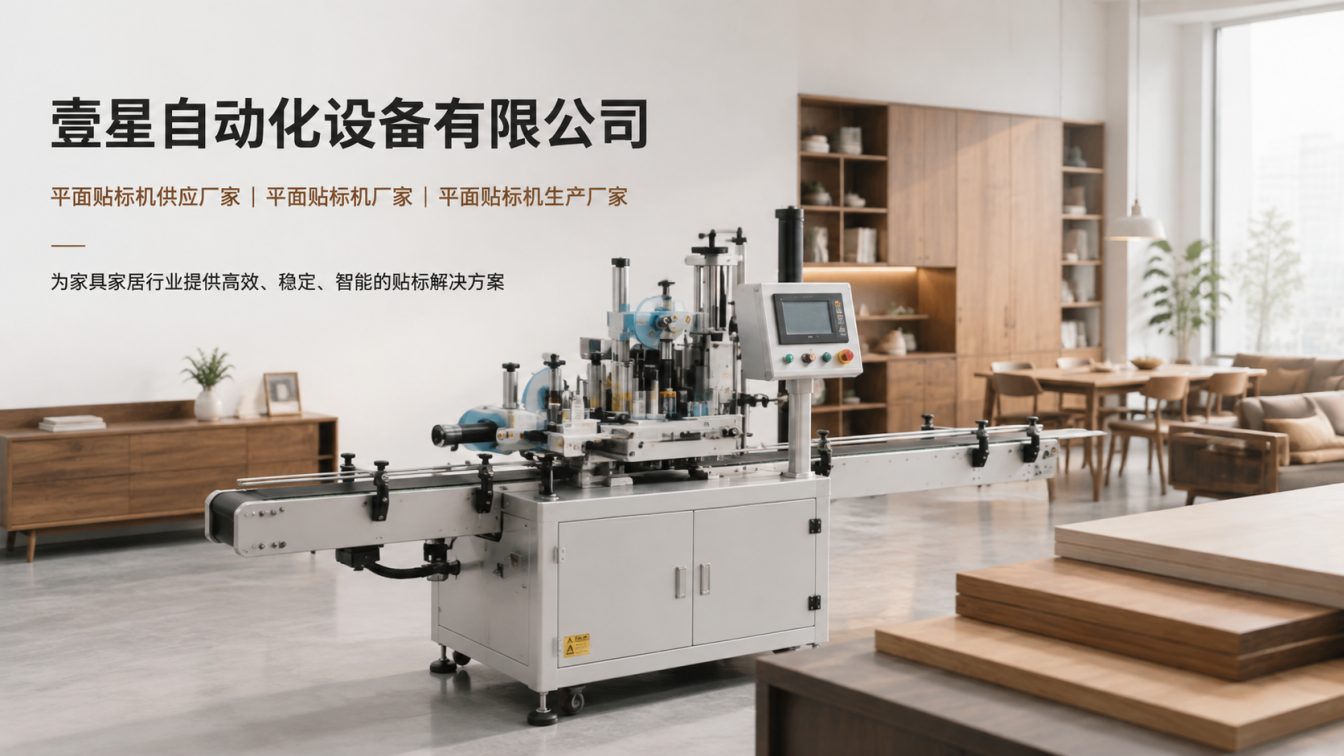 化州家具贴标贴胶自动化设备